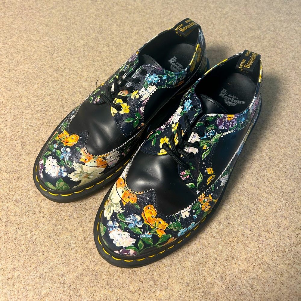 Flower Print Dr. Martens 3989 DF 🌺🌸🌻